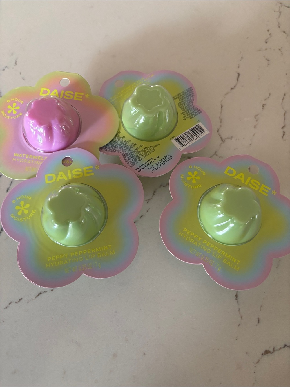 Peppy Peppermint OR Watermelon Crush 🍉 Hydrating Lip Balm NEW